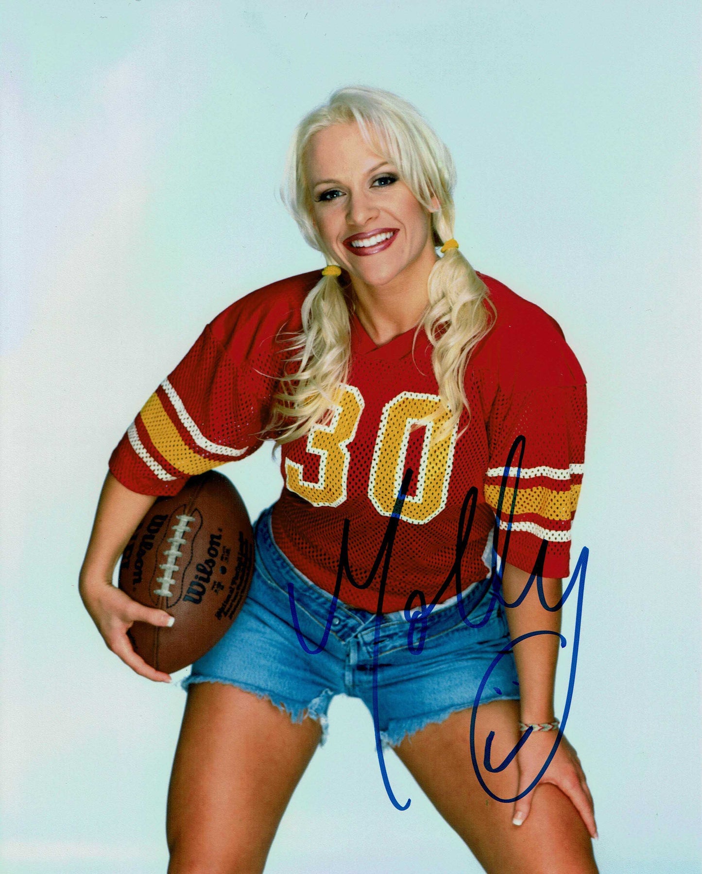 Molly Holly Pose 1 Signed Photo COA