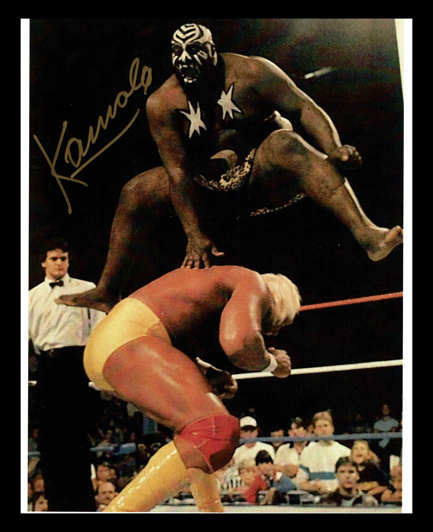 Kamala Pose 3 Signed Photo COA