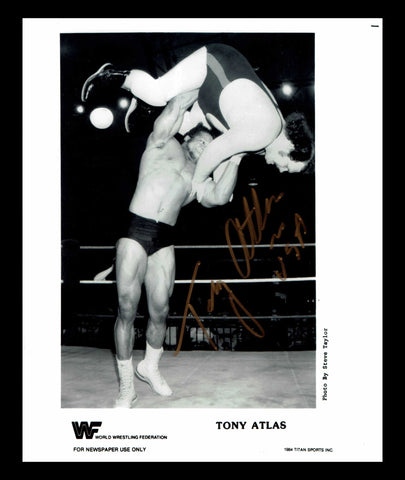 Tony Atlas Pose 8 Signed Photo