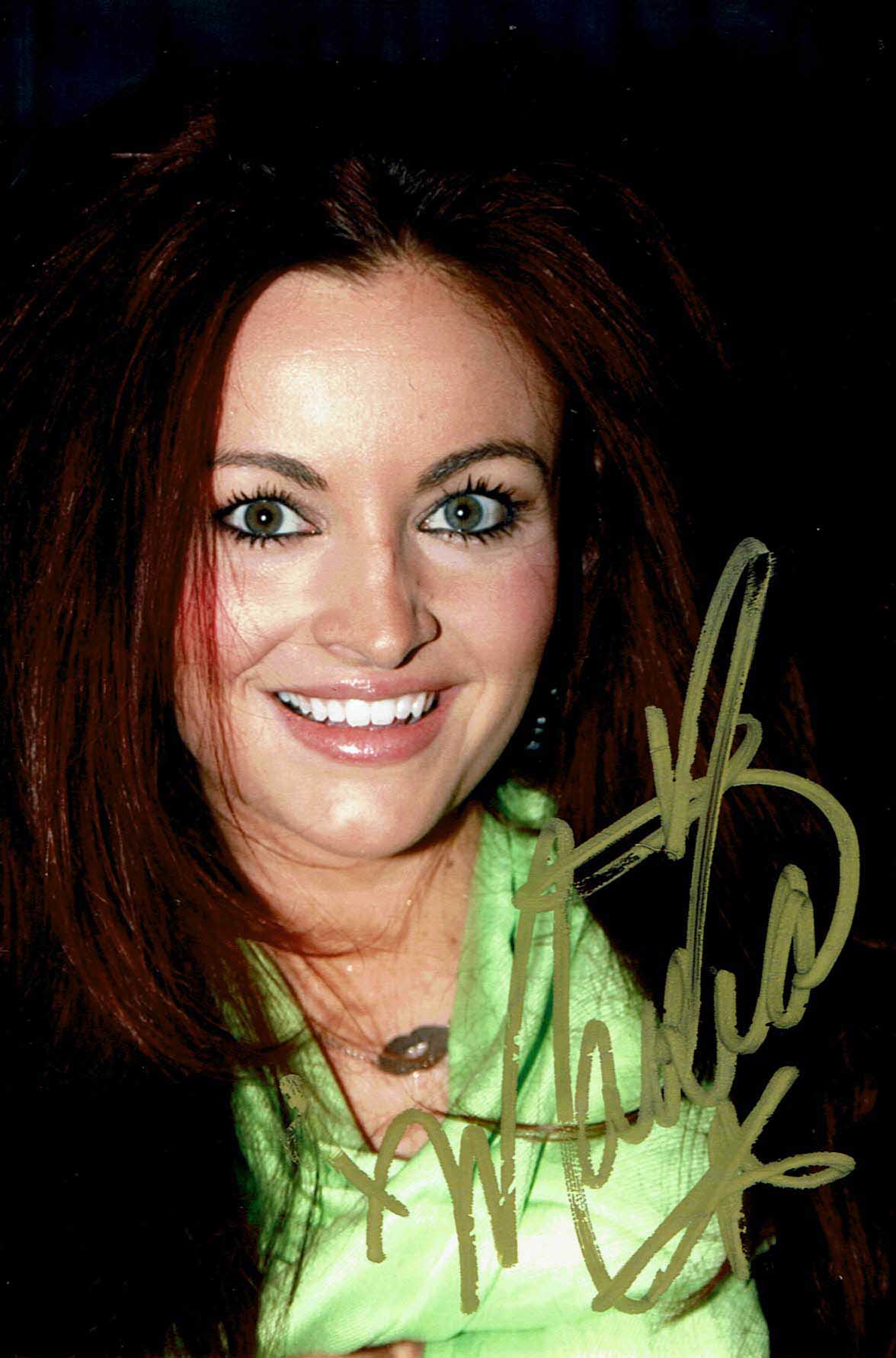 Maria Kanellis Signed Candid (4x6 Size) Photo COA