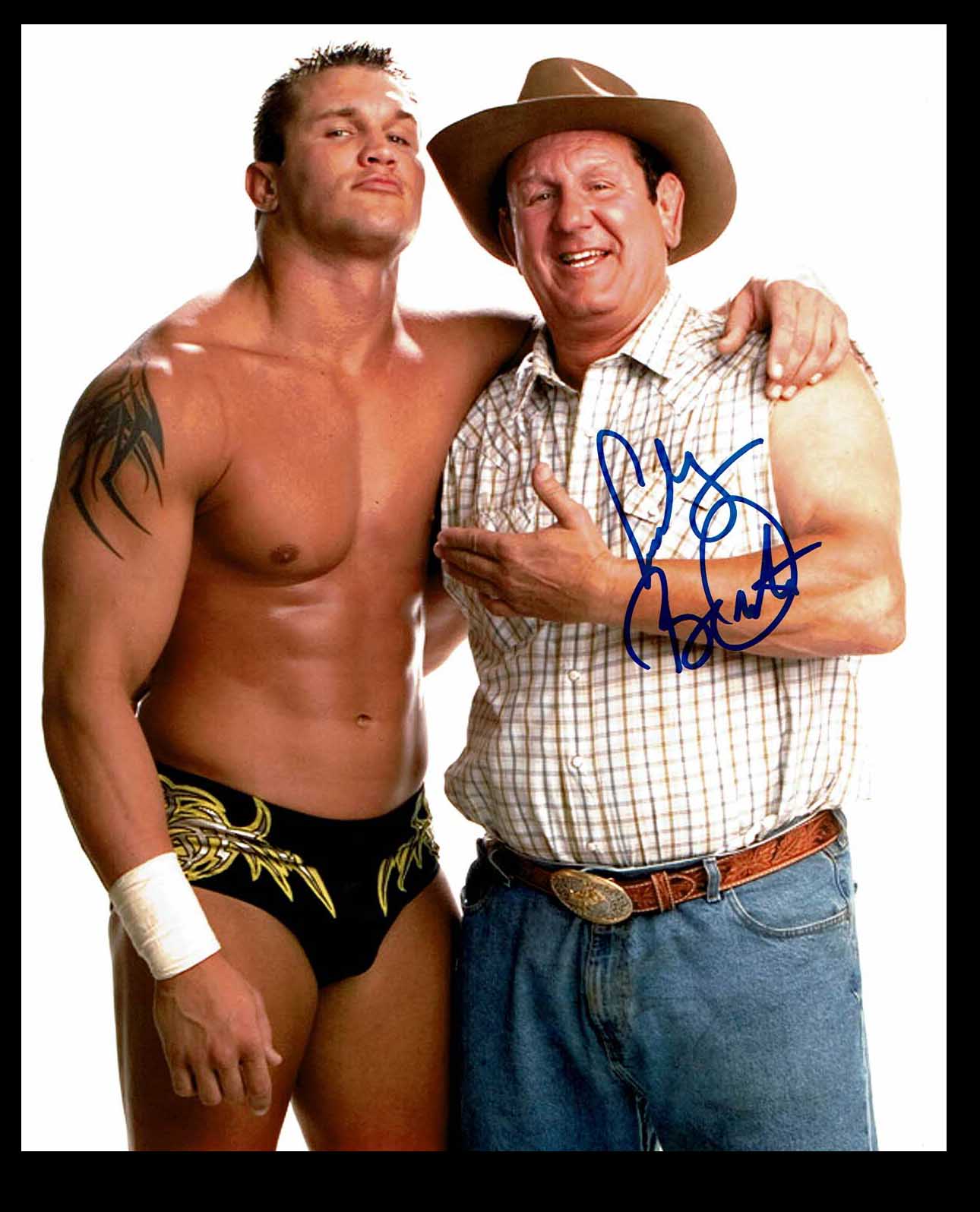 Cowboy Bob Orton Pose 3 Signed Photo COA