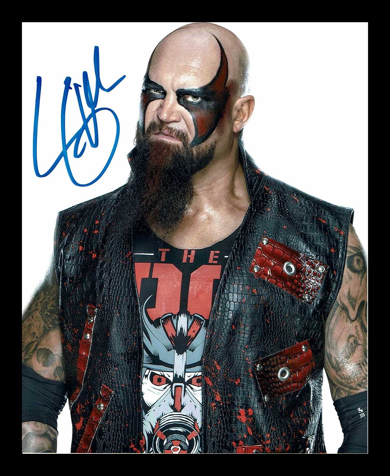 Luke Gallows Pose 1 Signed Photo COA