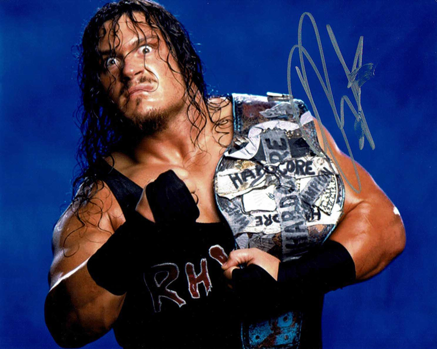 Rhino (Rhyno) Signed Photo Pose 4