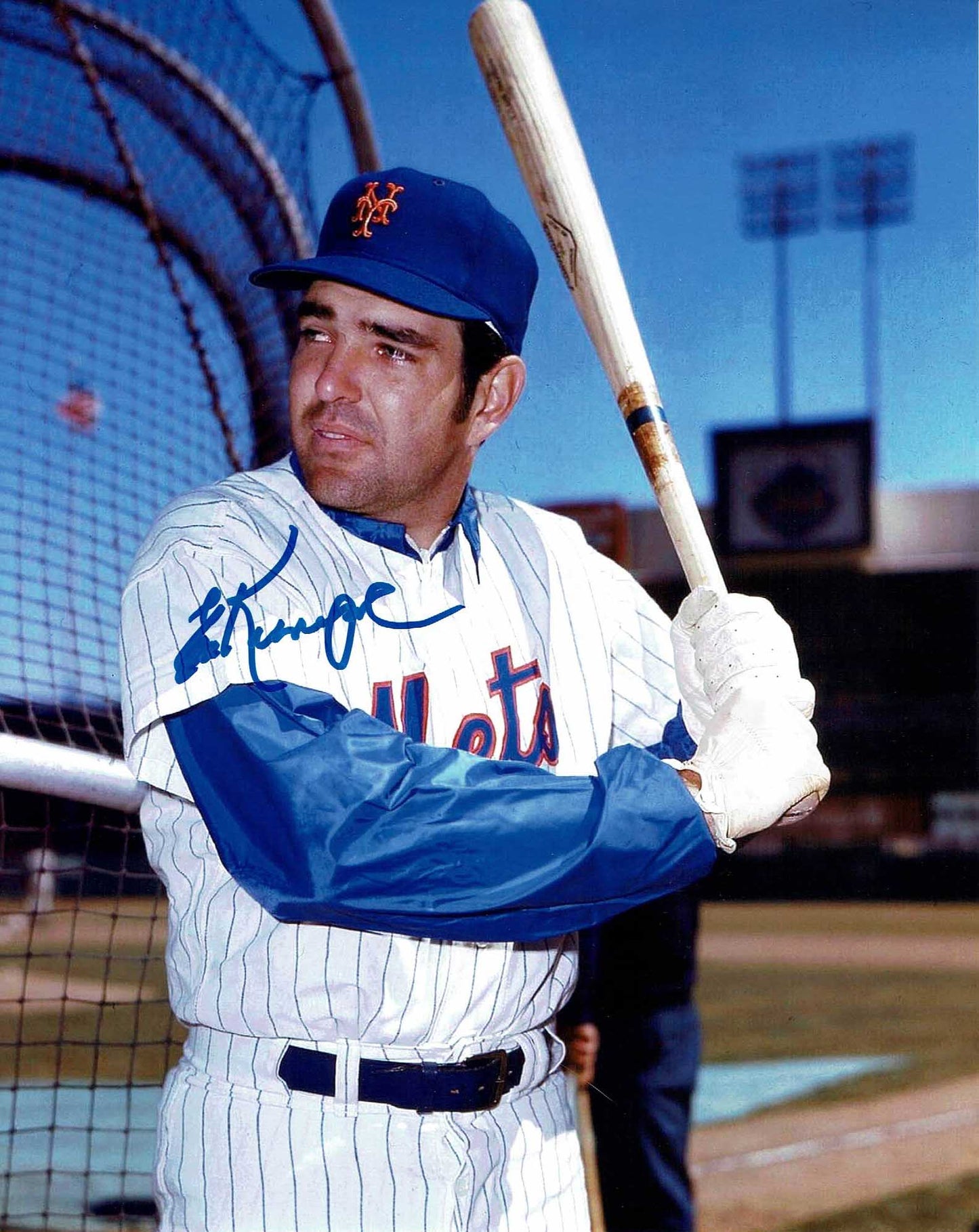 Ed Kranepool Pose 1 Signed Photo COA