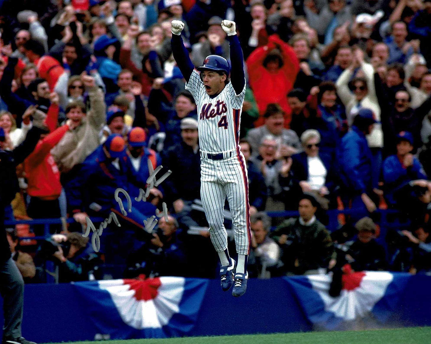 Lenny Dykstra Pose 1 Signed Photo COA