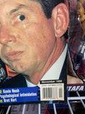 PWI Pro Wrestling Illustrated Magazine November 1998 McMahon Kevin Nash Poster