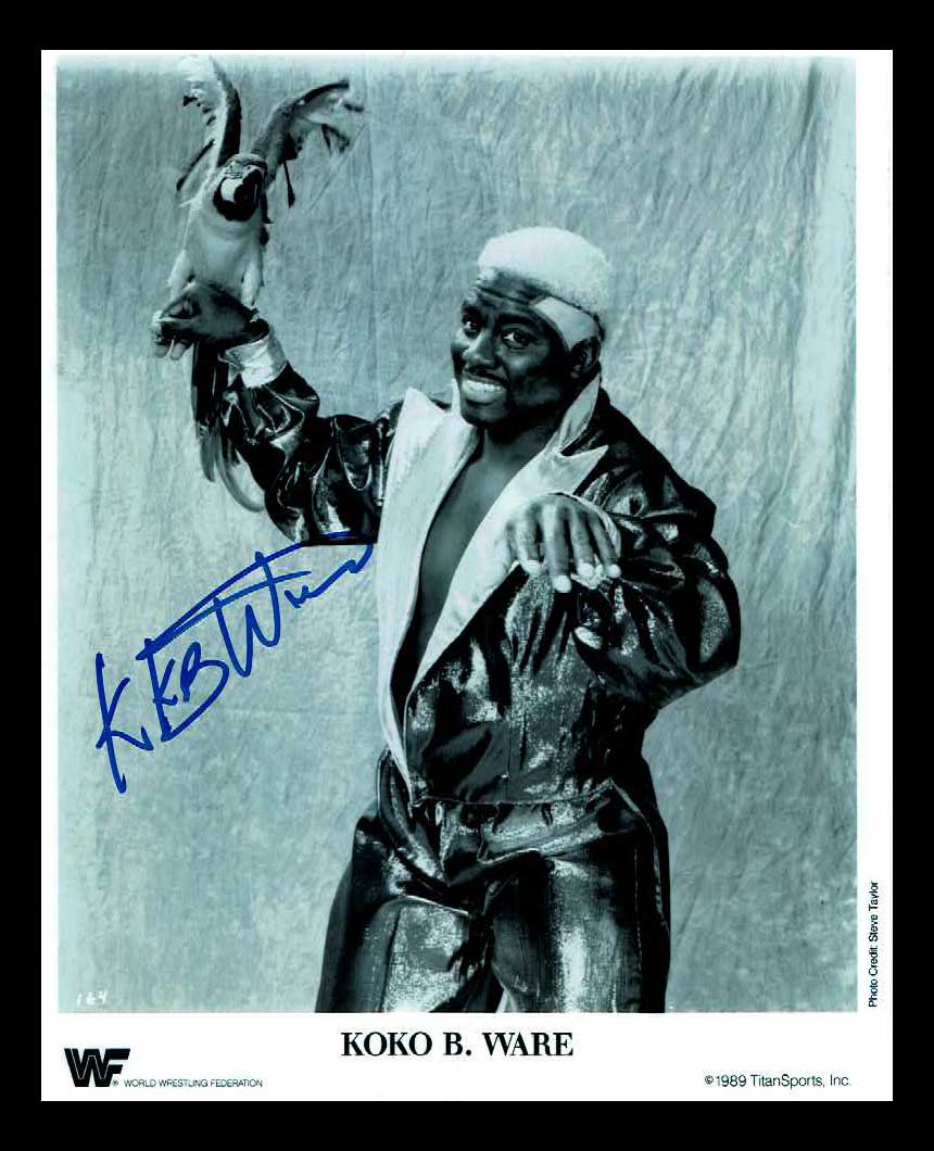 Koko B Ware Pose 10 Signed Photo COA