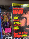 WWF WWE RAW Magazine February 2000 Mick Foley Terri Runnels Poster