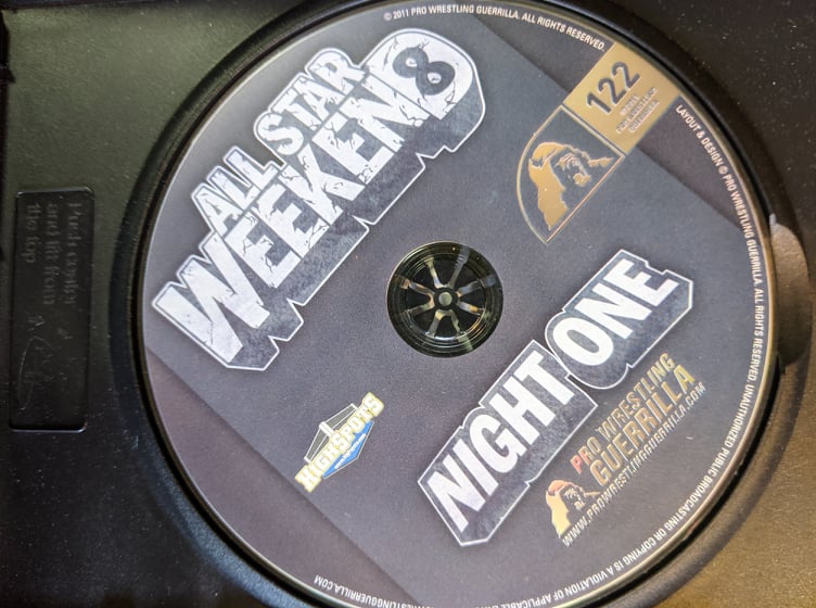 PWG All Star Weekend 8 (Night One) DVD RARE