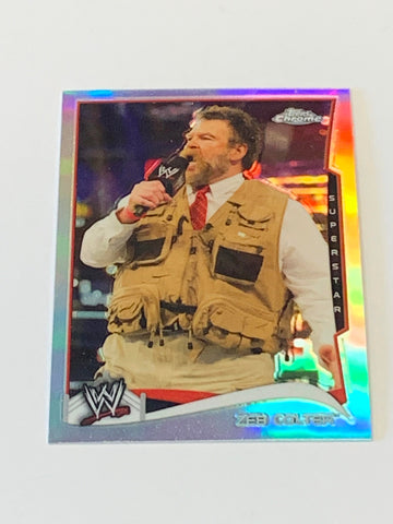 Zeb Colter 2014 WWE Topps Chrome REFRACTOR Card #53
