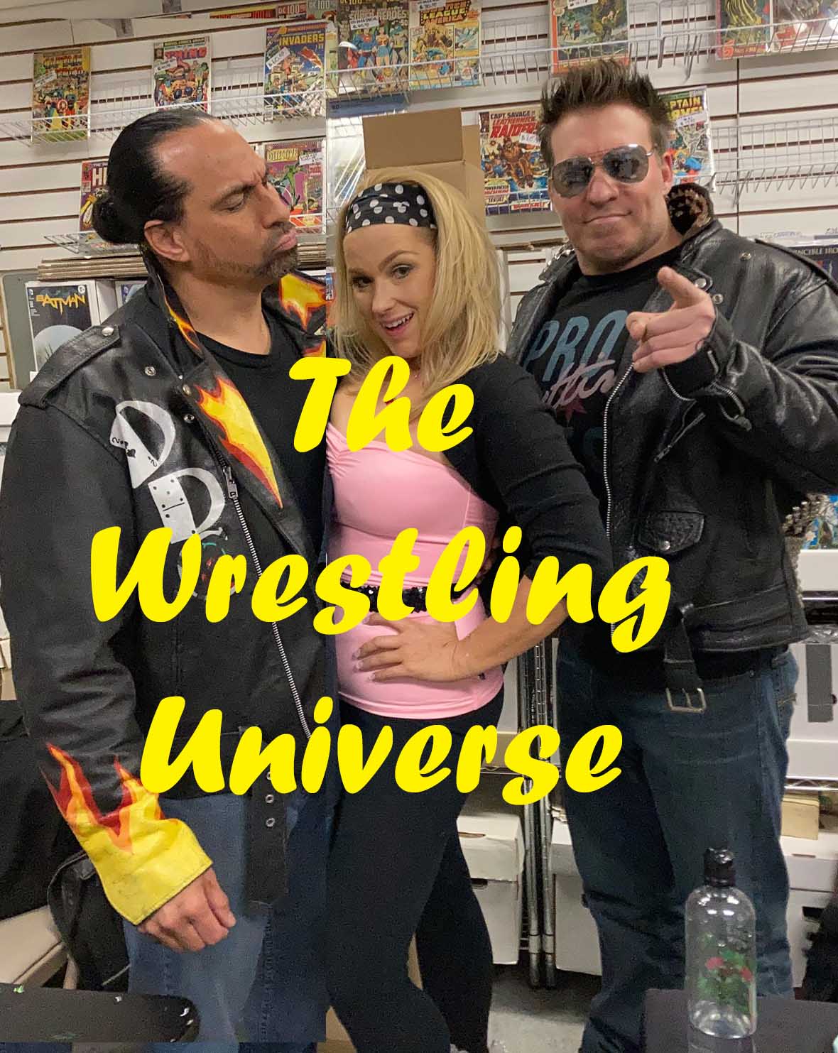 Deuce 'n Domino (W/Cherry) Triple Signed Photo COA (Copy)