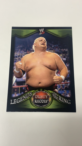 Dusty Rhodes WWE 2009 Topps Legends of the Ring Card #6