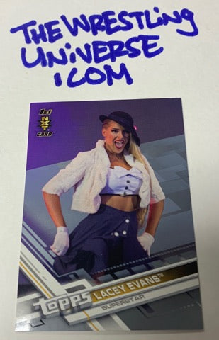 Lacey Evans WWE NXT Topps 2017 Rookie #24/25