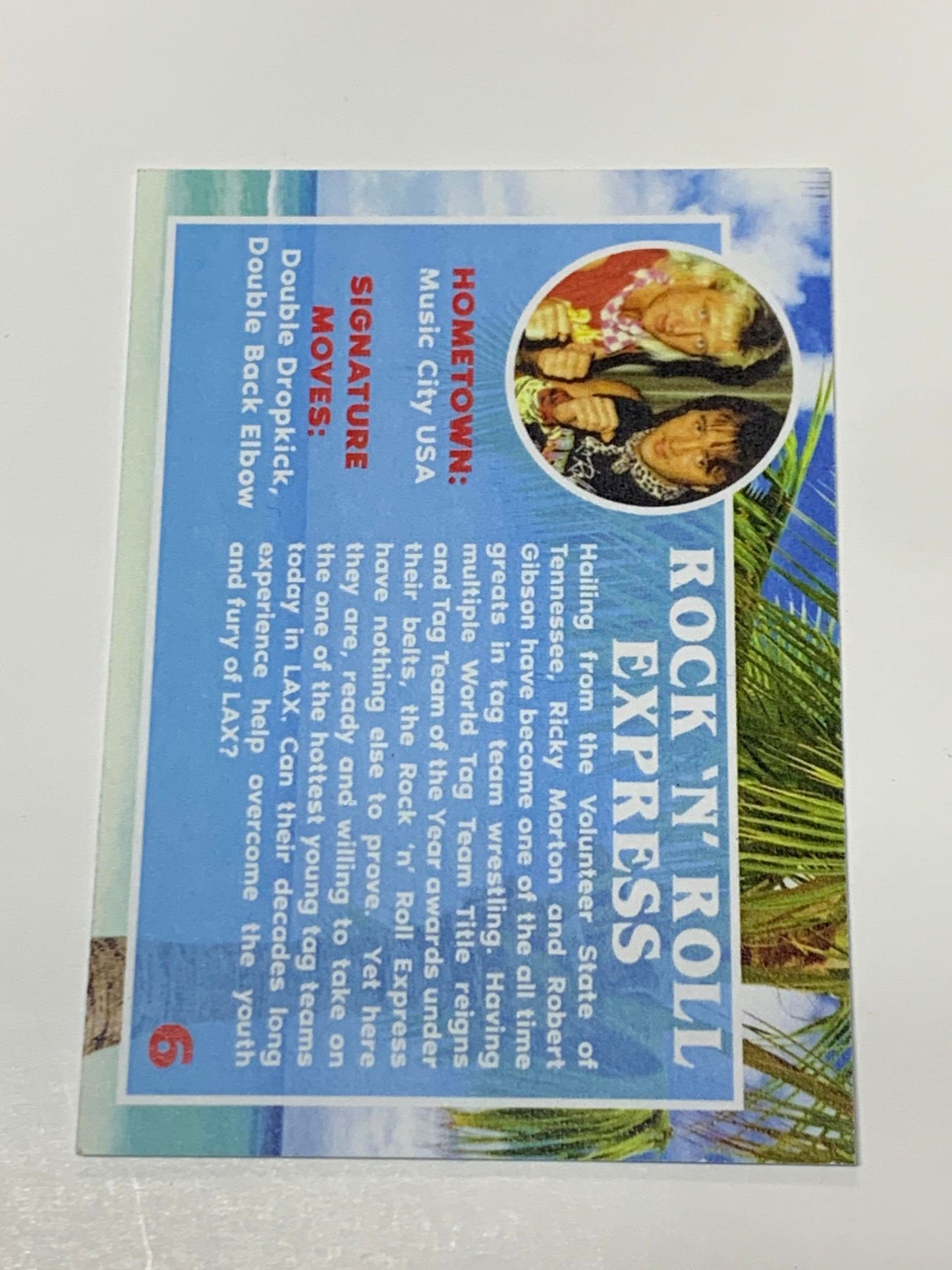 Rock n Roll Express 2019 GCW Joey Janella’s Spring Break SIGNED Card