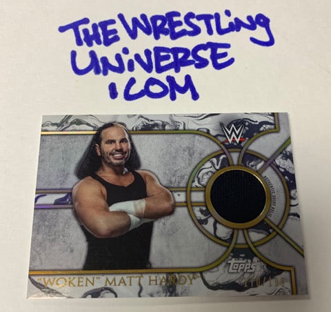 Matt Hardy Topps 2018 WWE Legends Shirt Relic #/199