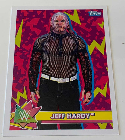 Jeff Hardy 2021 Topps Heritage Sticker Card #S-8