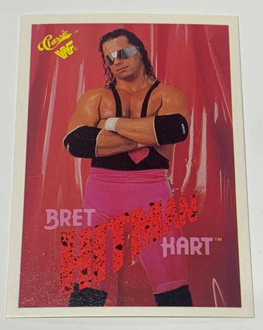 Bret Hart 1990 WWE Classic Card #95