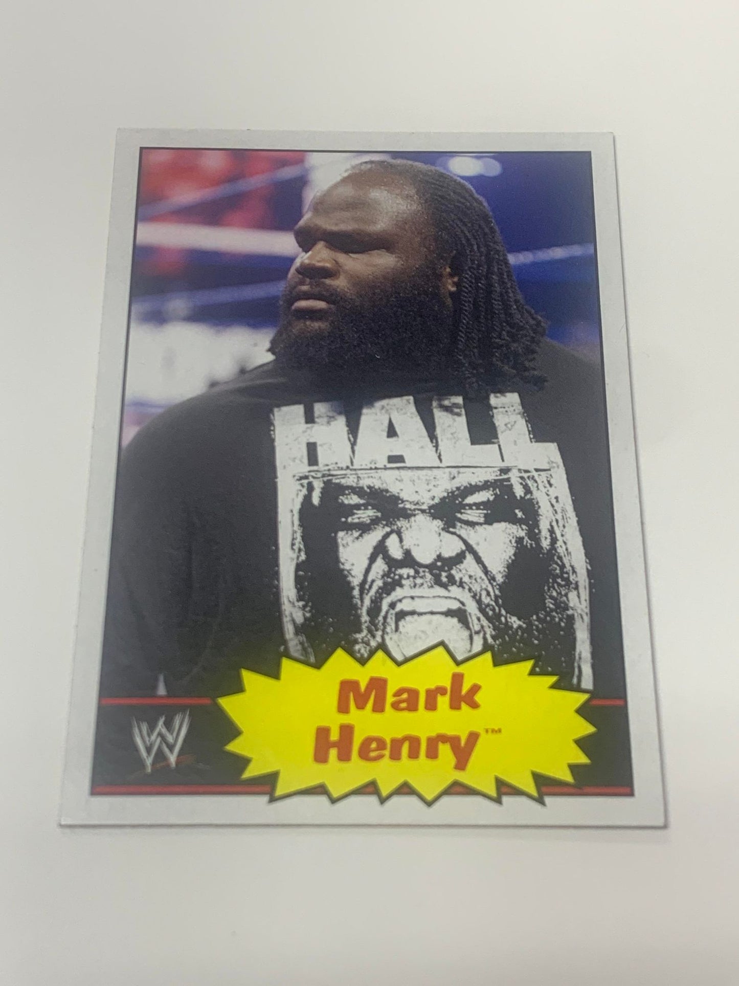 Mark Henry WWE 2012 Topps Heritage Card #26