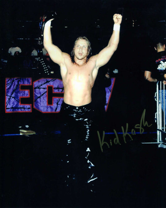Kid Kash Pose 5 Signed Photo COA