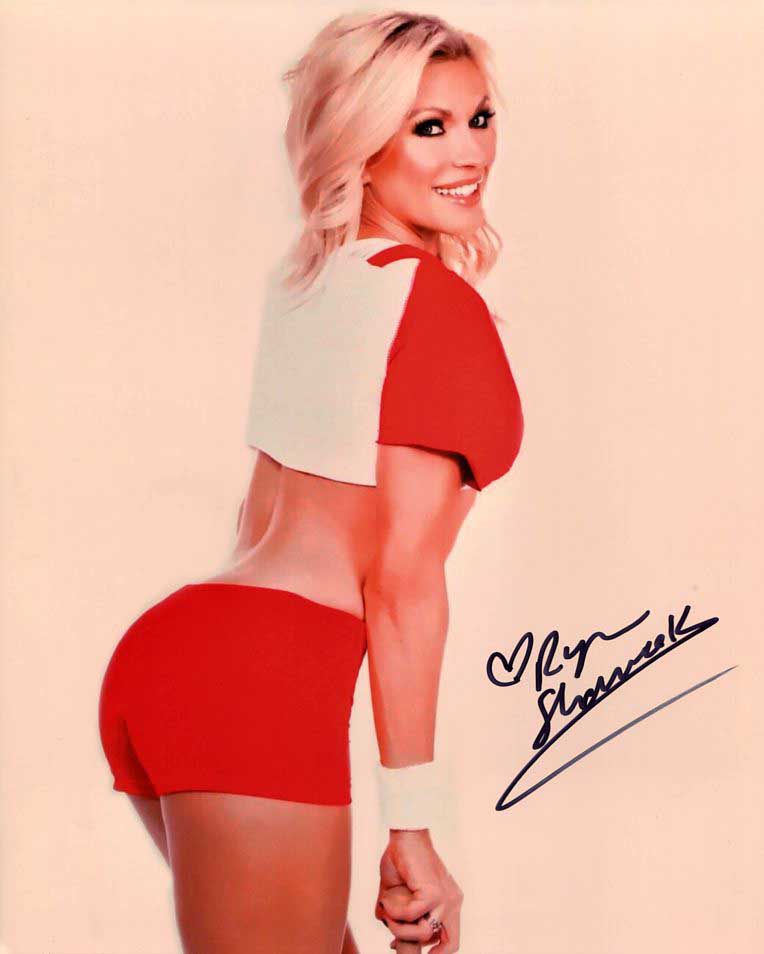 Ryan Shamrock Pose 2 Signed Photo COA
