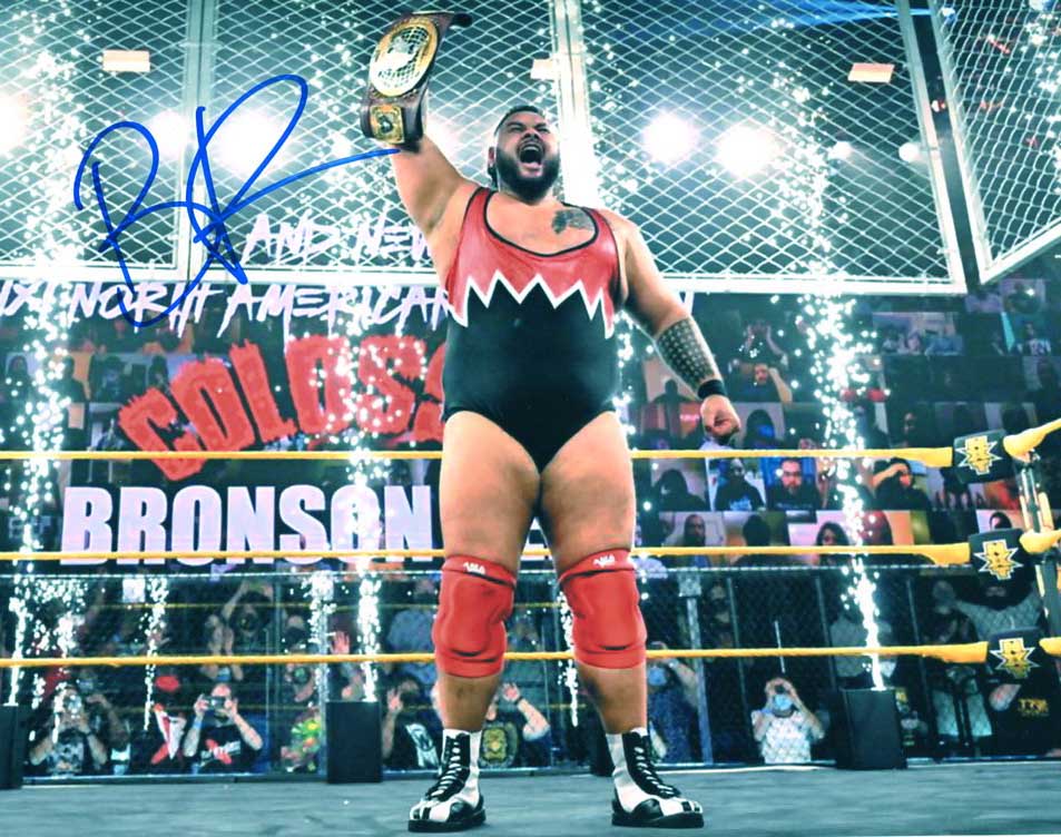Bronson Reed Pose 2 Signed Photo