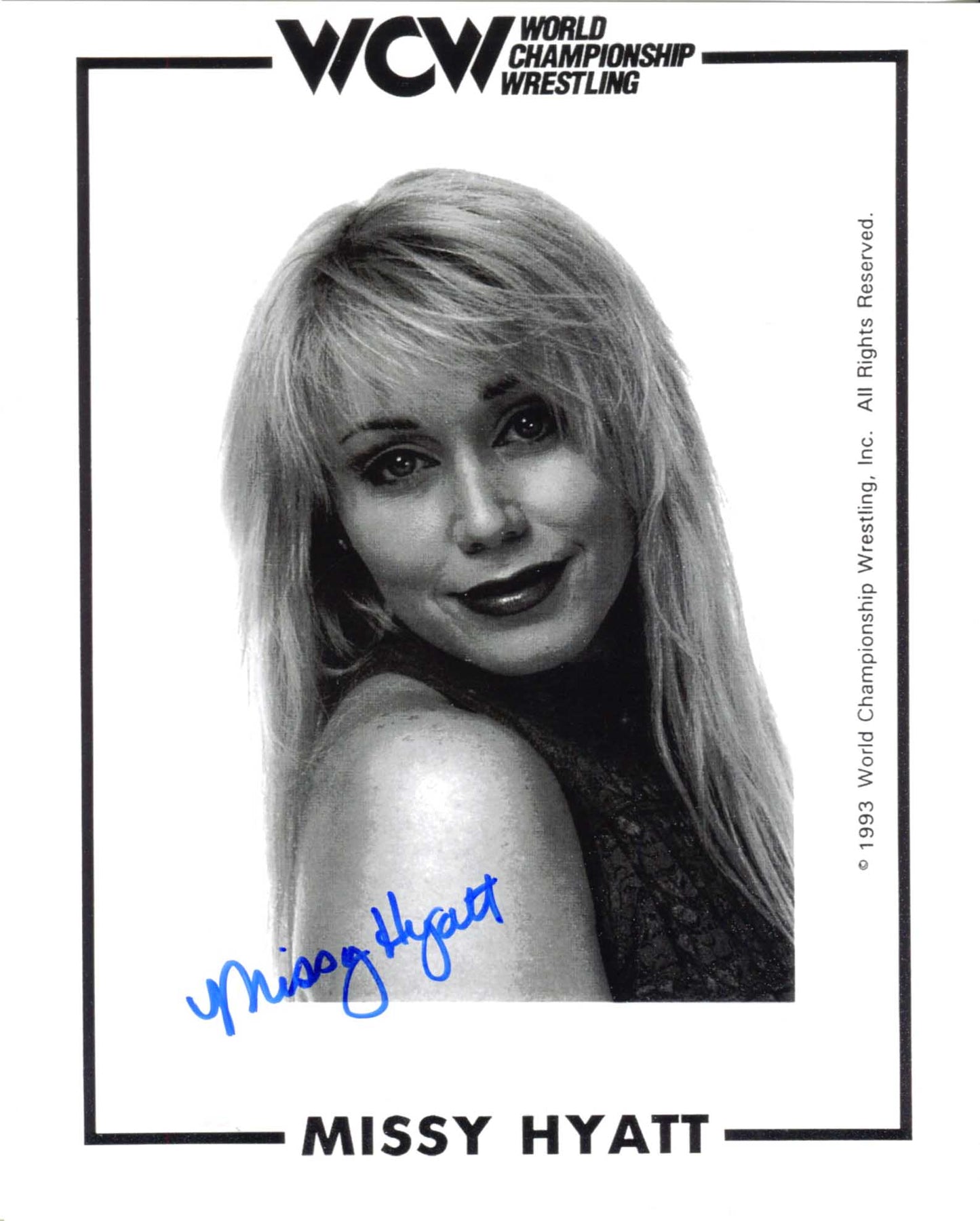 Missy Hyatt Pose 2 Photo COA