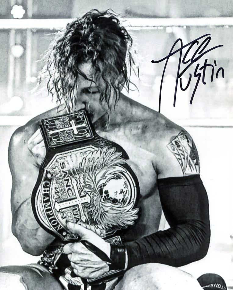 Ace Austin Pose 3 Signed Photo COA