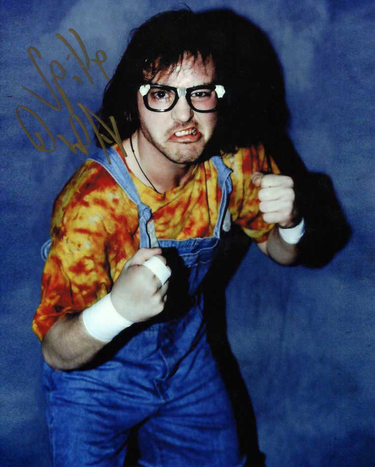 Spike Dudley Pose 7 Signed Photo COA