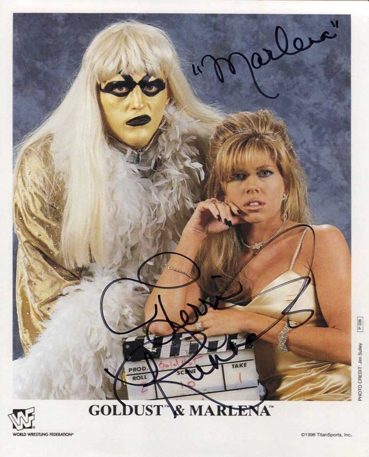 Marlena & Terri Runnels Signed 2 Times Photo COA