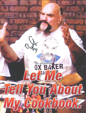 Ox Baker Signed Photo COA