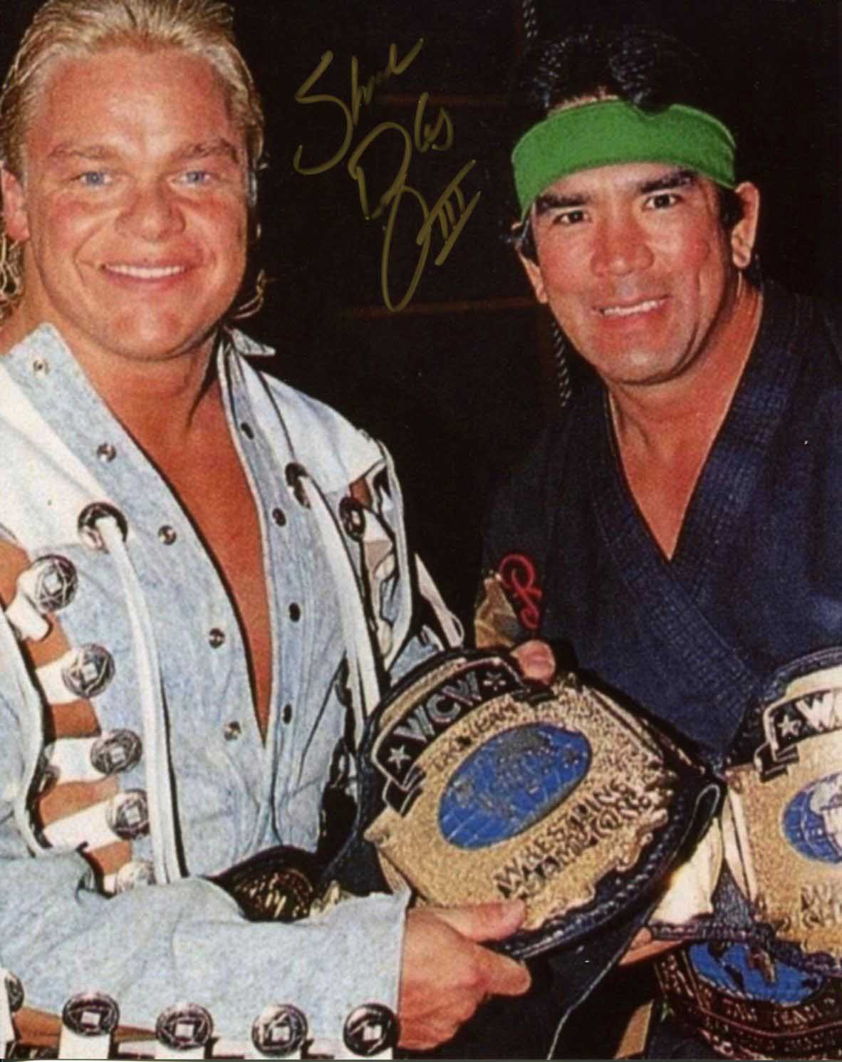 Shane Douglas Pose 11 Signed Photo COA