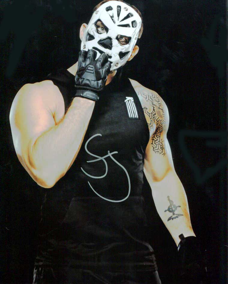 Slapjack Shane Thorne) Signed 8x10 Color Photo