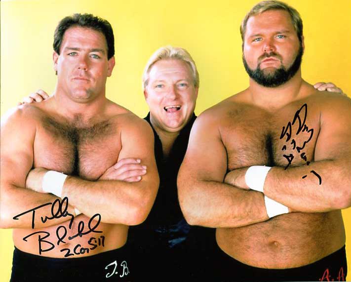 The Brain Busters (Anderson & Blanchard) Pose 1 Dual Signed Photo COA