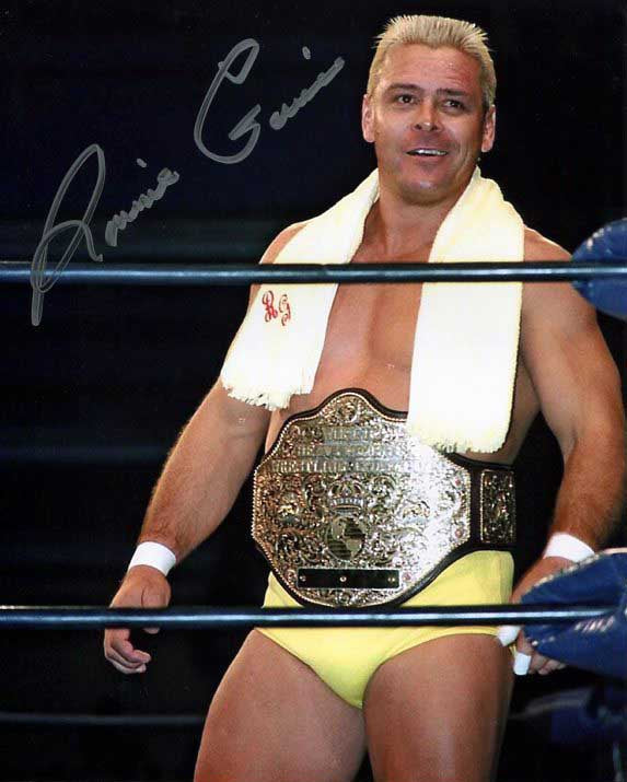 Ronnie Garvin Signed 8x10 Color Photo (Comes w/COA)