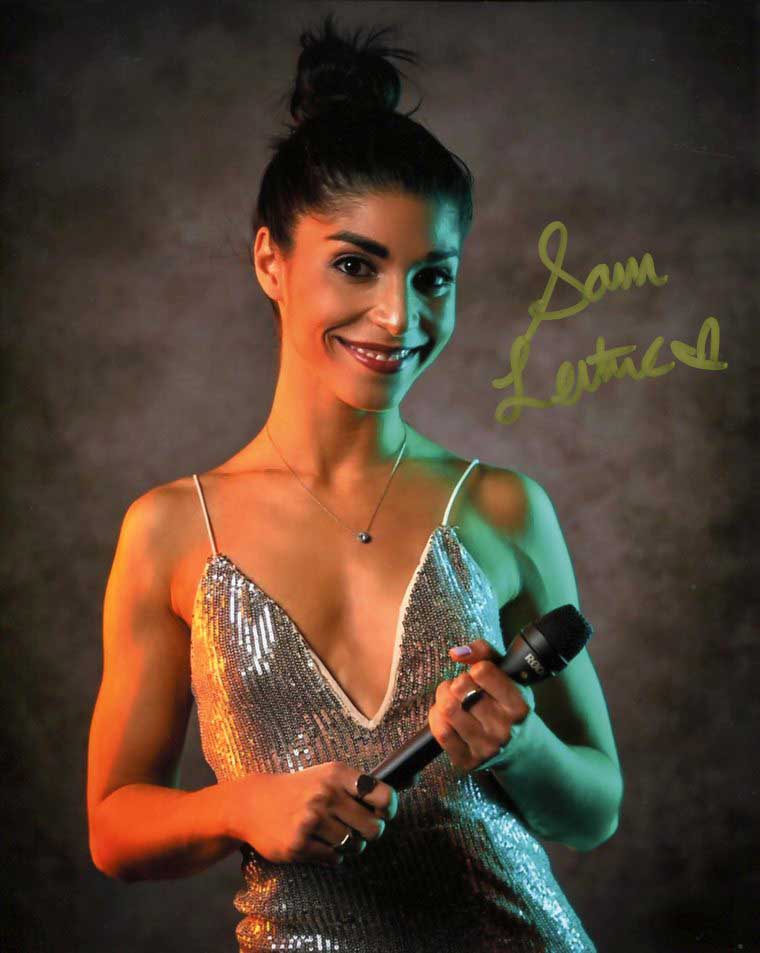 Sam Leterna Pose 1 Signed Photo