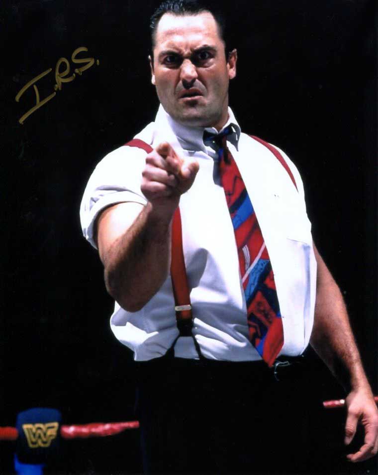 IRS (Mike Rotunda) Pose 2 Signed Photo COA