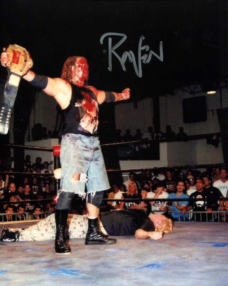 Raven Pose 6 Signed Photo COA