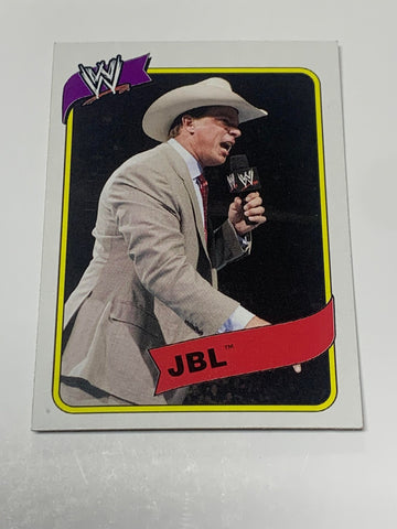 JBL 2007 WWE Topps Heritage Card #25
