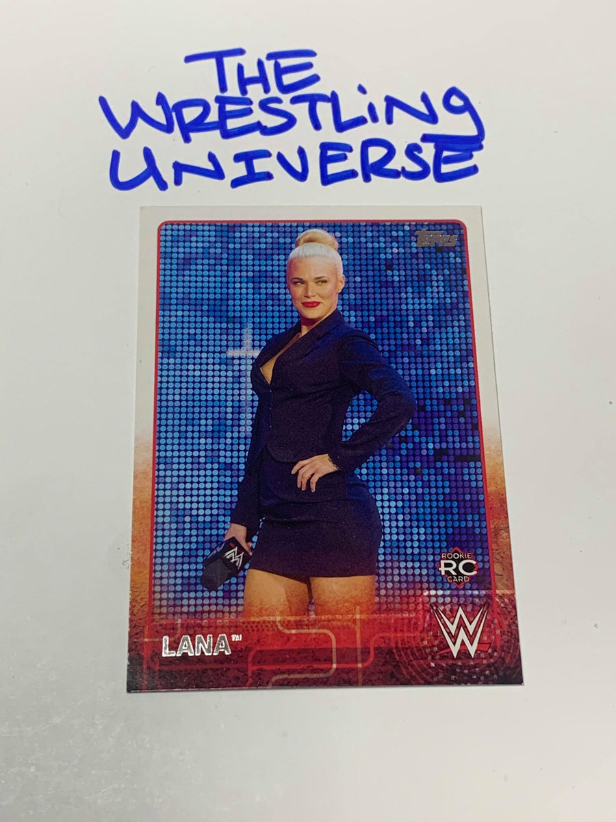 Lana WWE 2015 Topps ROOKIE Card #46 – The Wrestling Universe