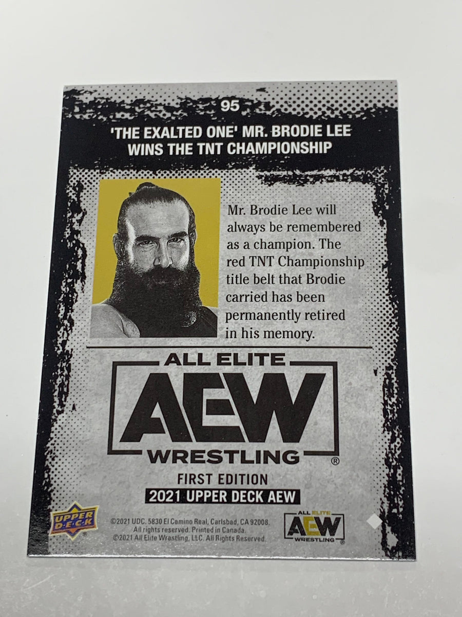 Brodie Lee aka Luke Harper 2021 AEW Magazine Card 95