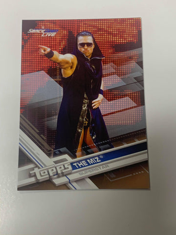 Miz WWE 2017 Topps Card (Bronze Parallel Version)