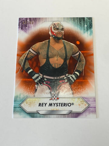 Rey Mysterio 2021 Topps Parallel Card #158 #/50