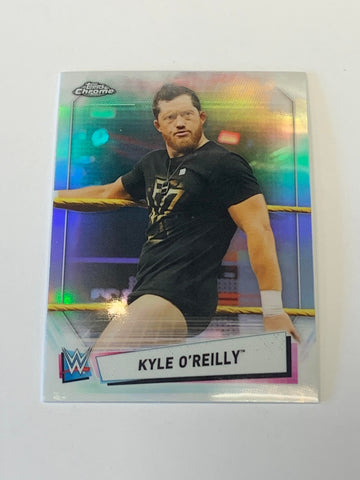 Kyle O’Reilly2021 WWE Topps Chrome REFRACTOR Card #87