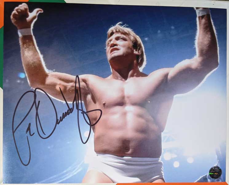 Paul "Mr Wonderful" Orndorff Pose 7 Signed Photo COA