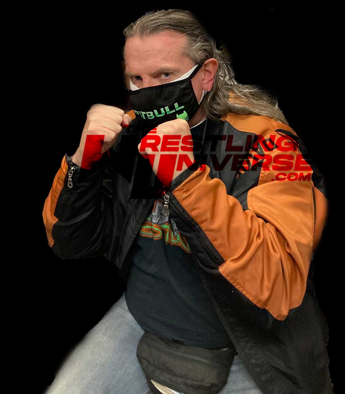 Pitbull #1 (Gary Wolfe) Pose 1 Signed Photo