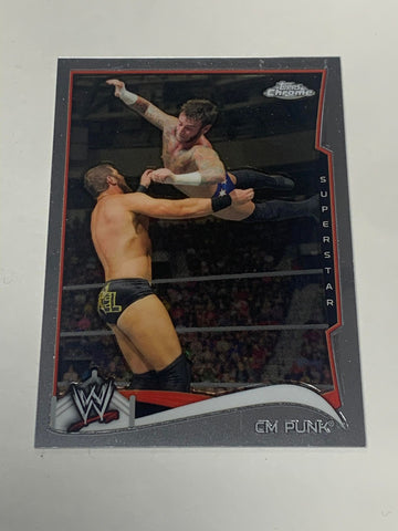 CM Punk 2014 WWE Topps Chrome “The Best In The World”