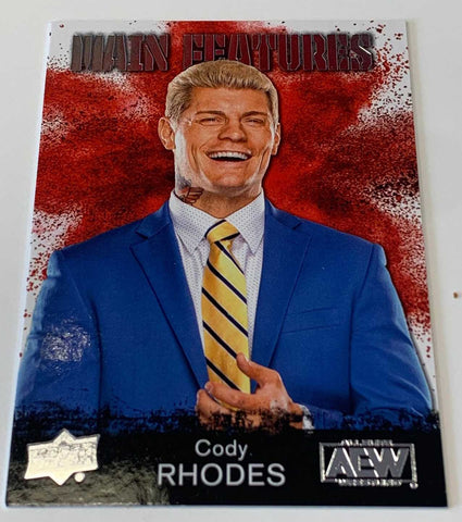 Cody Rhodes 2021 AEW Main Features Insert #MF-1