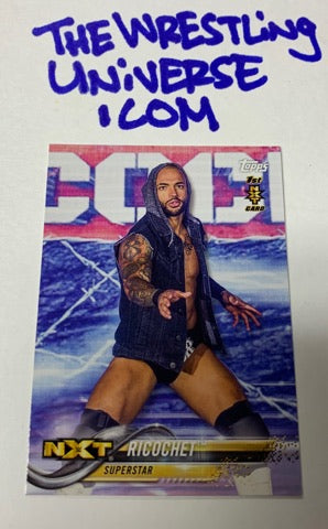 Ricochet WWE/NXT 2018 Topps Rookie