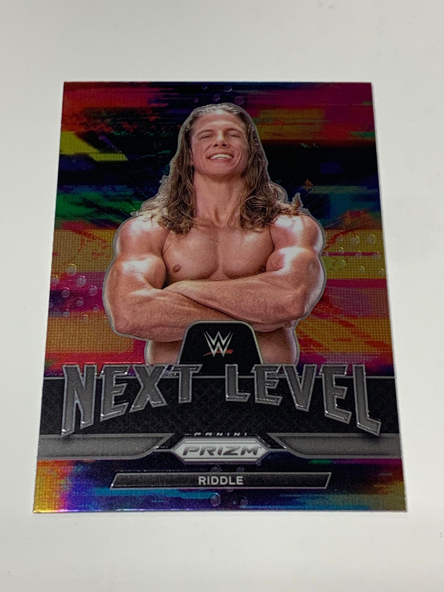 Matt Riddle 2022 WWE Prizm “Next Level” Insert Card #4