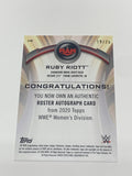 Ruby Riot 2020 WWE Topps Woman’s Division On Card Auto #/25